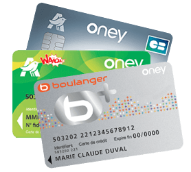 Carte de financement Auchan - Oney